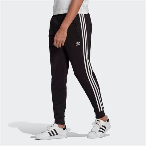 adidas jogginghose herren schwarze streifen|adidas Originals ADICOLOR 3.